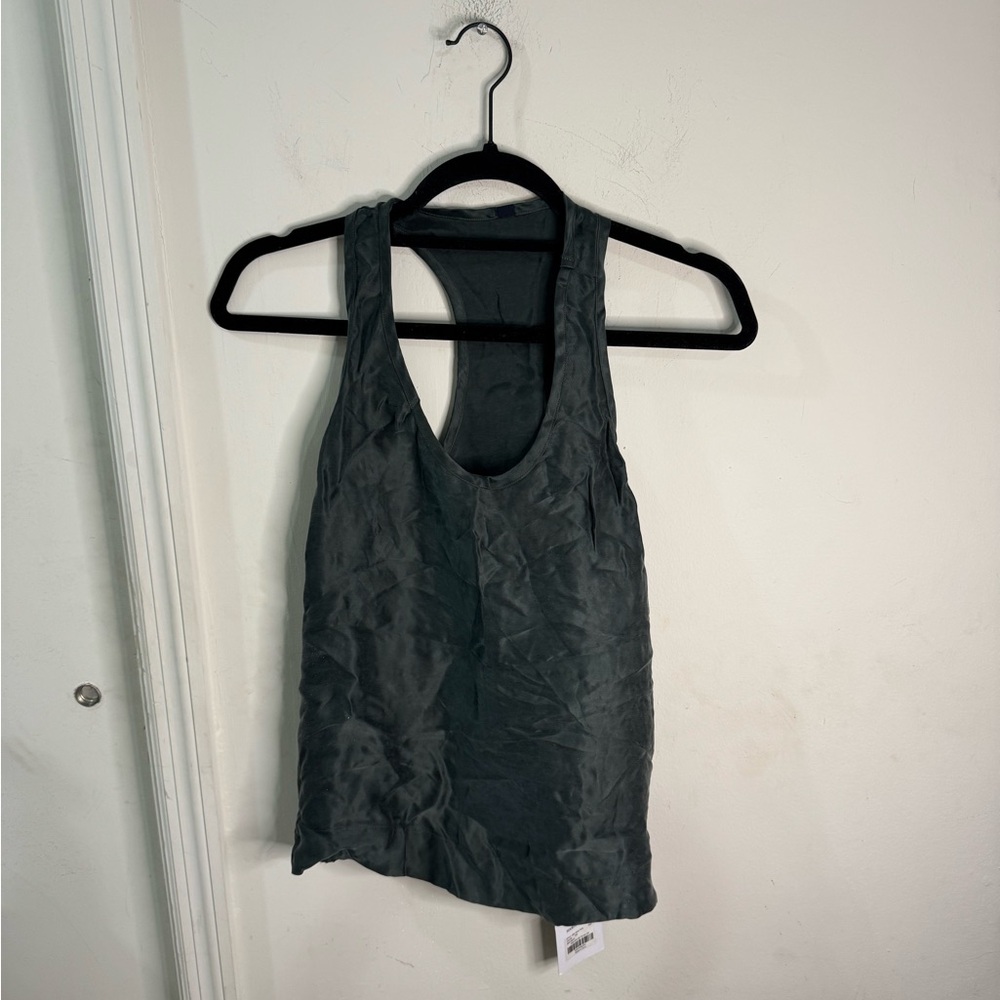 NWT Harper Wilde Racerback Pajama Tank Top, green, size XS